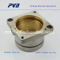 cast bronze graphite bush, flange type bronze bearing, diamond shape oiles bushing customized